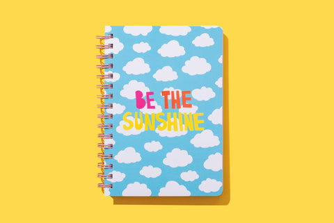 Be the Sunshine Spiral Notebook