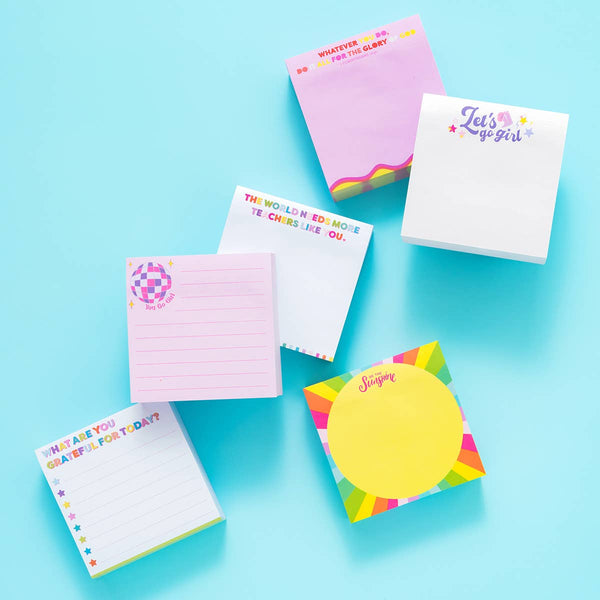 Be the Sunshine Sticky Notes Pad