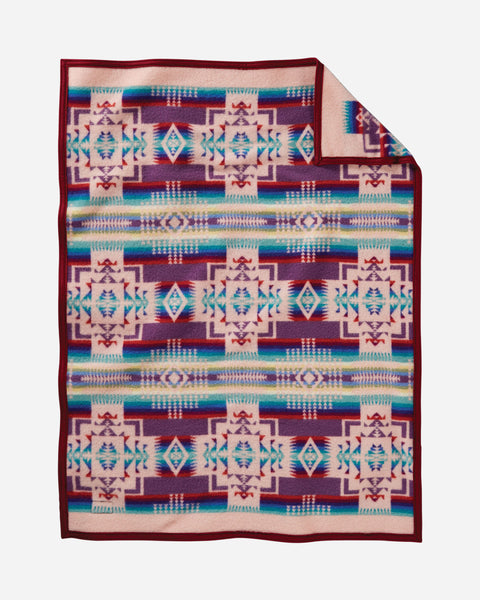 Crib Blanket - Chief Joseph Pink