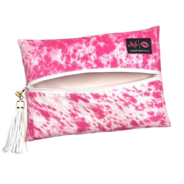 Makeup Junkie Bags - Lola Hot Pink