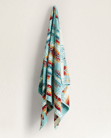 Pendleton Spa/Beach Towel - Chief Joseph Aqua