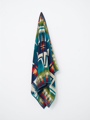 Pendleton Spa/Beach Towel - Century Harding Royal Blue