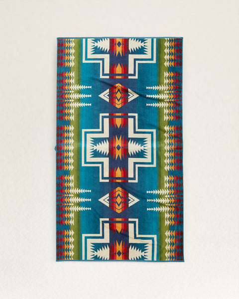 Pendleton Spa/Beach Towel - Century Harding Royal Blue