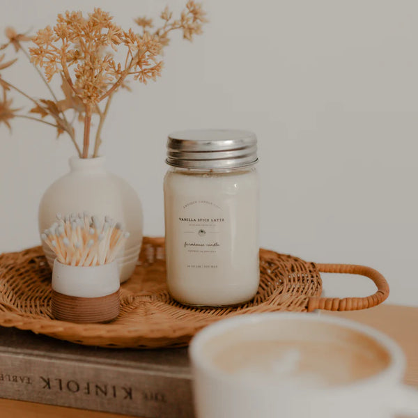 Vanilla Spice Latte 16oz Candle