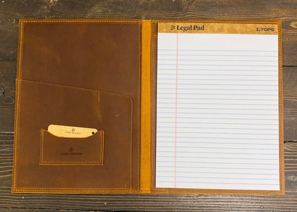 Executive Folder - Oiled Leather (In Store - Ready to Stamp)