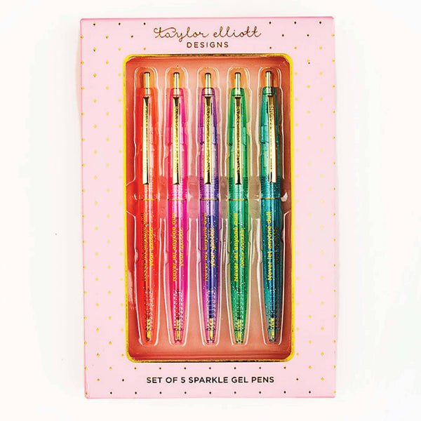 Sparkle Gel Ink Pen Set