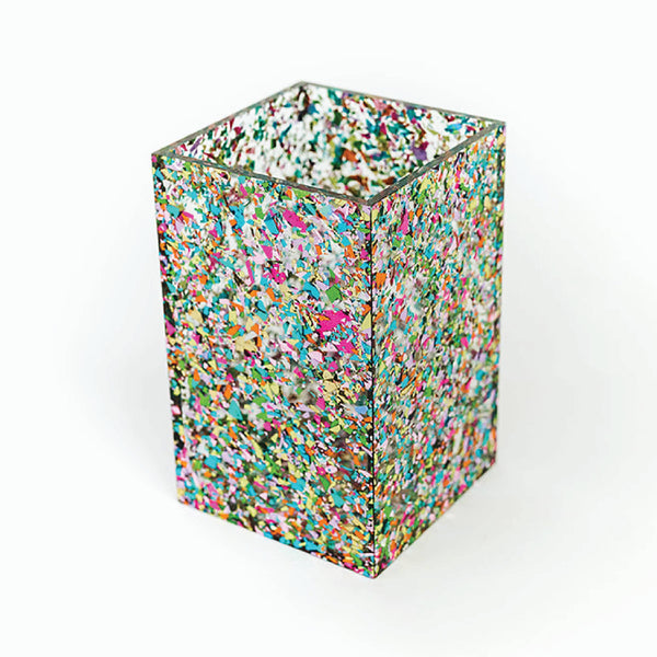 Confetti Acrylic Pen Cup