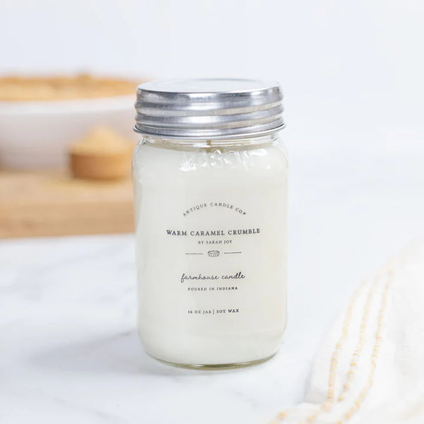 Warm Caramel Crumble by Sarah Joy 16oz Candle