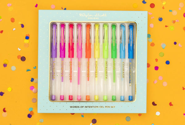 Words of Intention Gel Pen Set